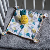 Mary Meyer Sweet Soothie Pineapple Blanket, 10x10"
