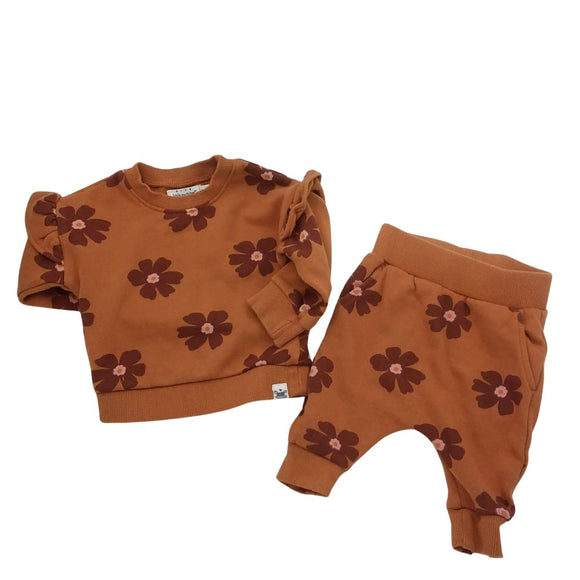 Rise Little Earthling 2pc Outfit, 0-3M