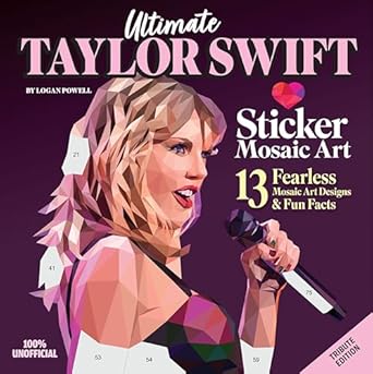 Sticker Mosaic Art, Ultimate Taylor Swift