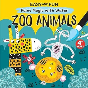 Paint Magic with Water, Zoo Animals