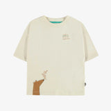 Souris Mini Short Sleeved T-Shirt, Cream, 12