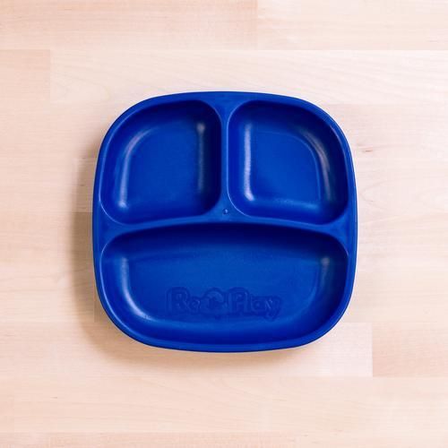 Replay Divided Plate, Navy