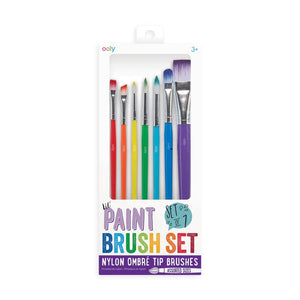 Ooly lil' Paint Brush Set, Set of 7