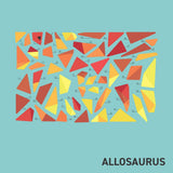 My Sticker Paintings: Dinosaurs