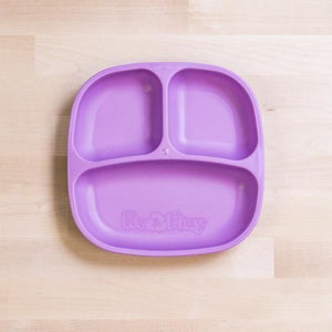 Replay Divided Plate, Purple