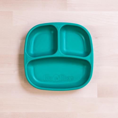 Replay Divided Plate, Teal
