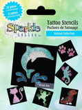 Sparkle Tattoo Tattoo Stencils, Animal Collection
