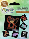 Sparkle Tattoo Tattoo Stencils, Zoo Collection