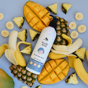 SLiCK KiDS Mango & Pineapple Hair & Body Wash, 400ml