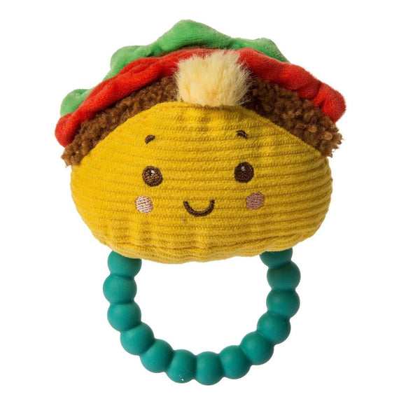 Mary Meyer Sweet Soothie Chewy Taco Teether Rattle, 5