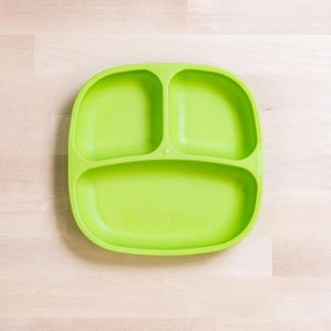 Replay Divided Plate, Lime Green