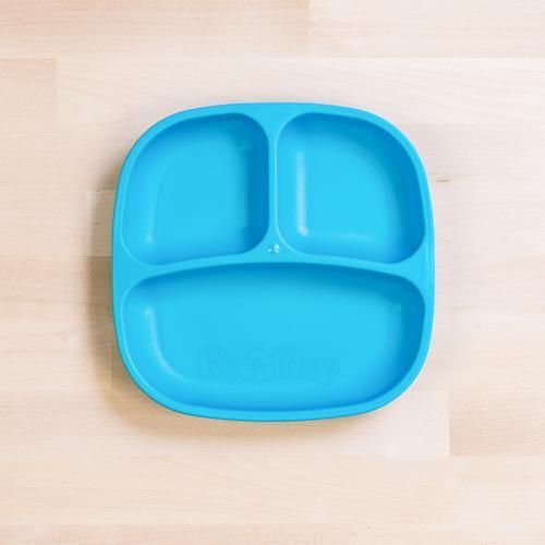 Replay Divided Plate, Sky Blue