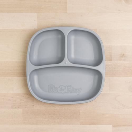 Replay Divided Plate, Grey