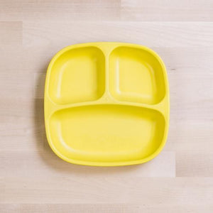 Replay Divided Plate, Yellow