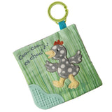 Mary Meyer Rocky Chicken Crinkle Teether, 6x6"