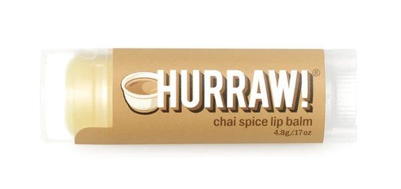Hurraw Chai Spice Lip Balm, 4.8g