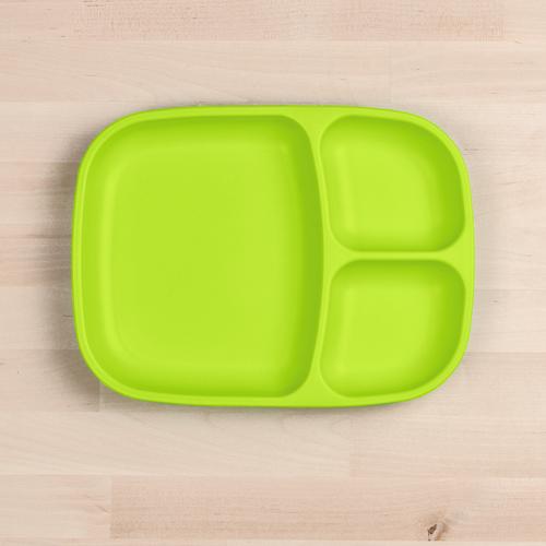 Replay Divided Tray, Lime Green