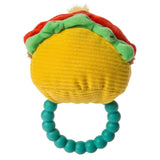 Mary Meyer Sweet Soothie Chewy Taco Teether Rattle, 5"